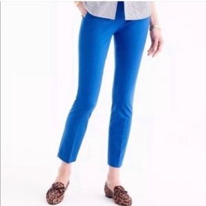 J. Crew Maddie pants in royal blue